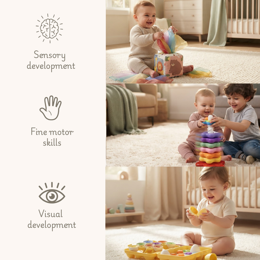 5 Essential Skills your Baby and Toddler Should Develop (And the Toys That Help Them!)