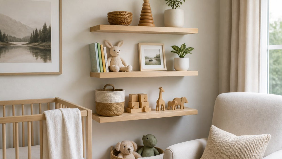 DIY Nursery Shelving Ideas for Small Spaces: 7 Clever Builds