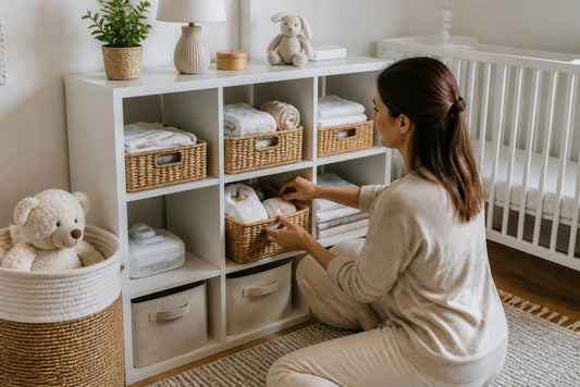 How to Organize Small Nursery Storage