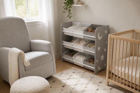 Minimalist Nursery Setup for Small Spaces