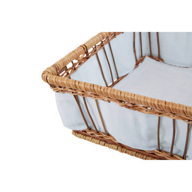 Natural Lined Fern Basket Set