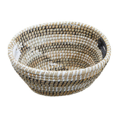 Lidi Oval Straw Basket Set