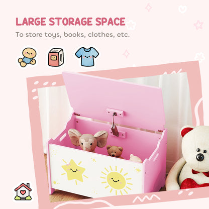 AIYAPLAY Pink Toy Box