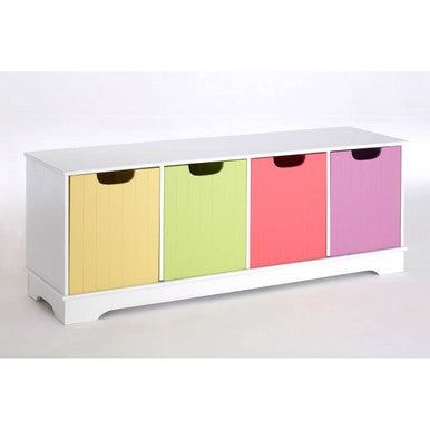 Isla 4-Coloured Box Storage Unit
