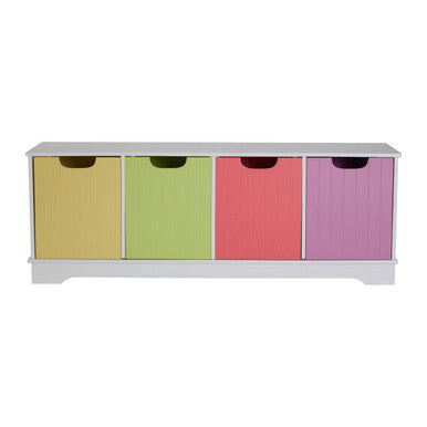 Isla 4-Coloured Box Storage Unit