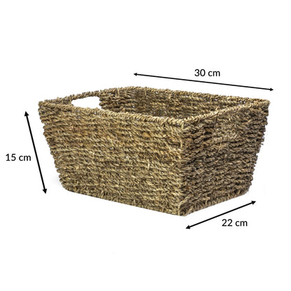 Maison & White Seagrass Storage Basket Set