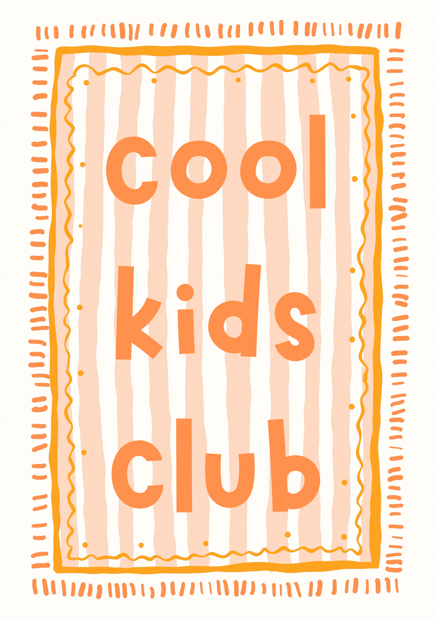 Cool Kids Club print