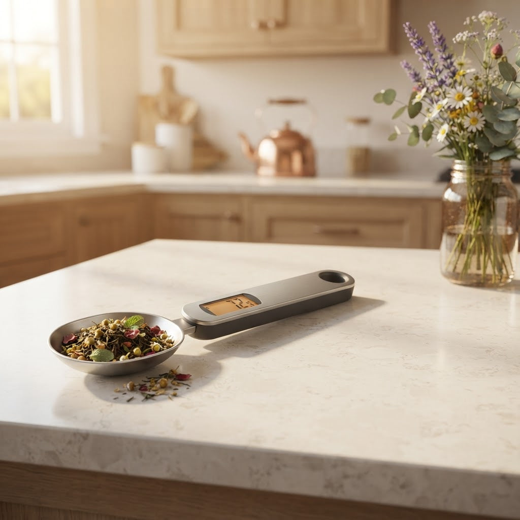 LCD Digital Kitchen Scale Spoon