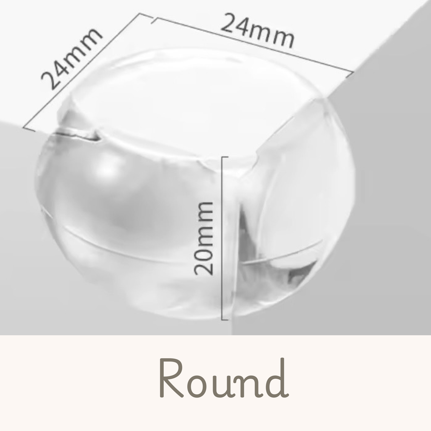 10x Silicone Table Corner Protectors