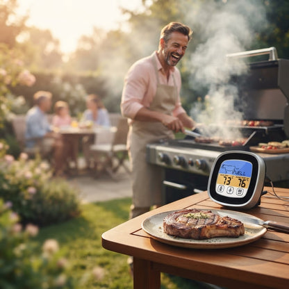 LCD Touchscreen Meat Thermometer