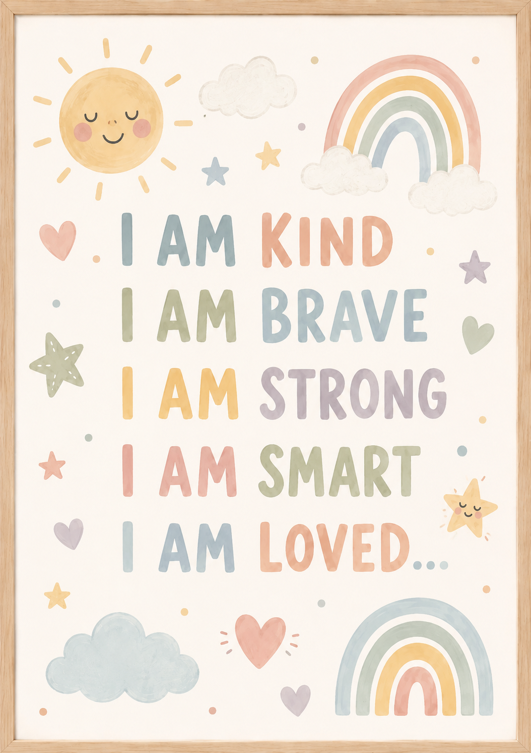 Daily Affirmations print