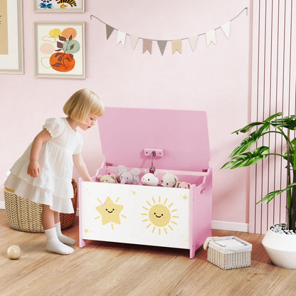 AIYAPLAY Pink Toy Box