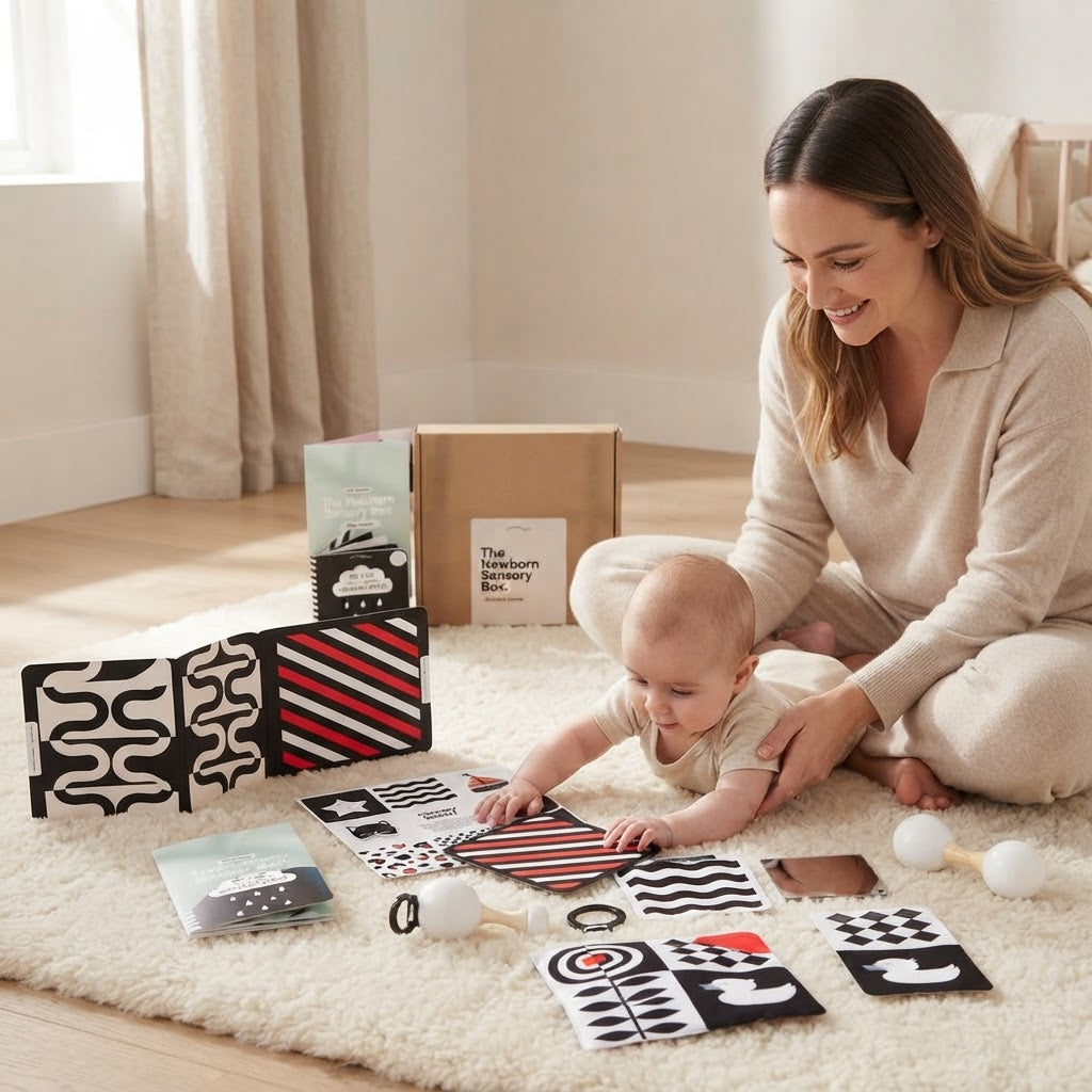 The Newborn Sensory Box (0-6+ Months)