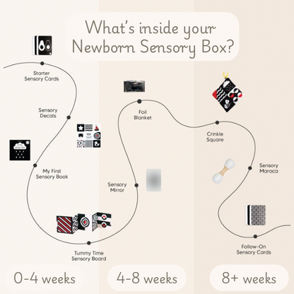 The Newborn Sensory Box (0-6+ Months)