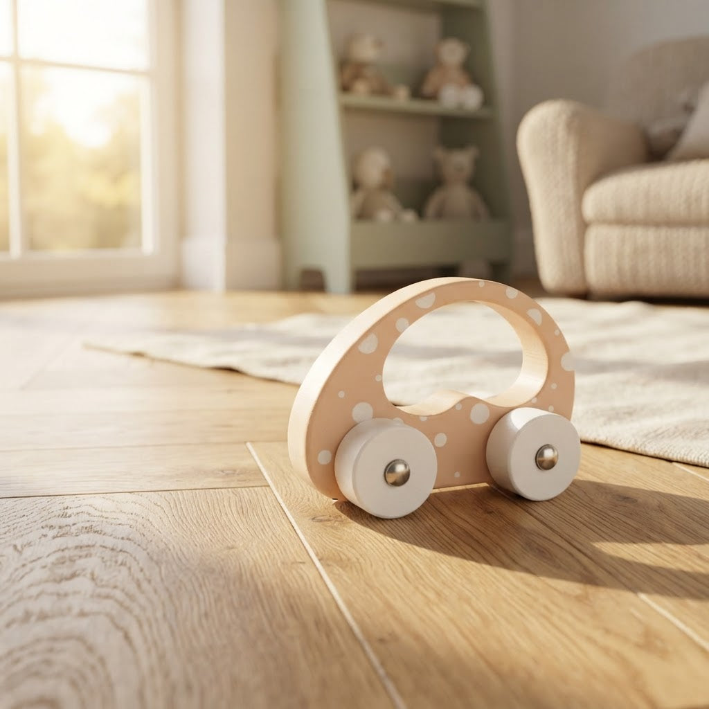 Chunky Wooden Toy Car