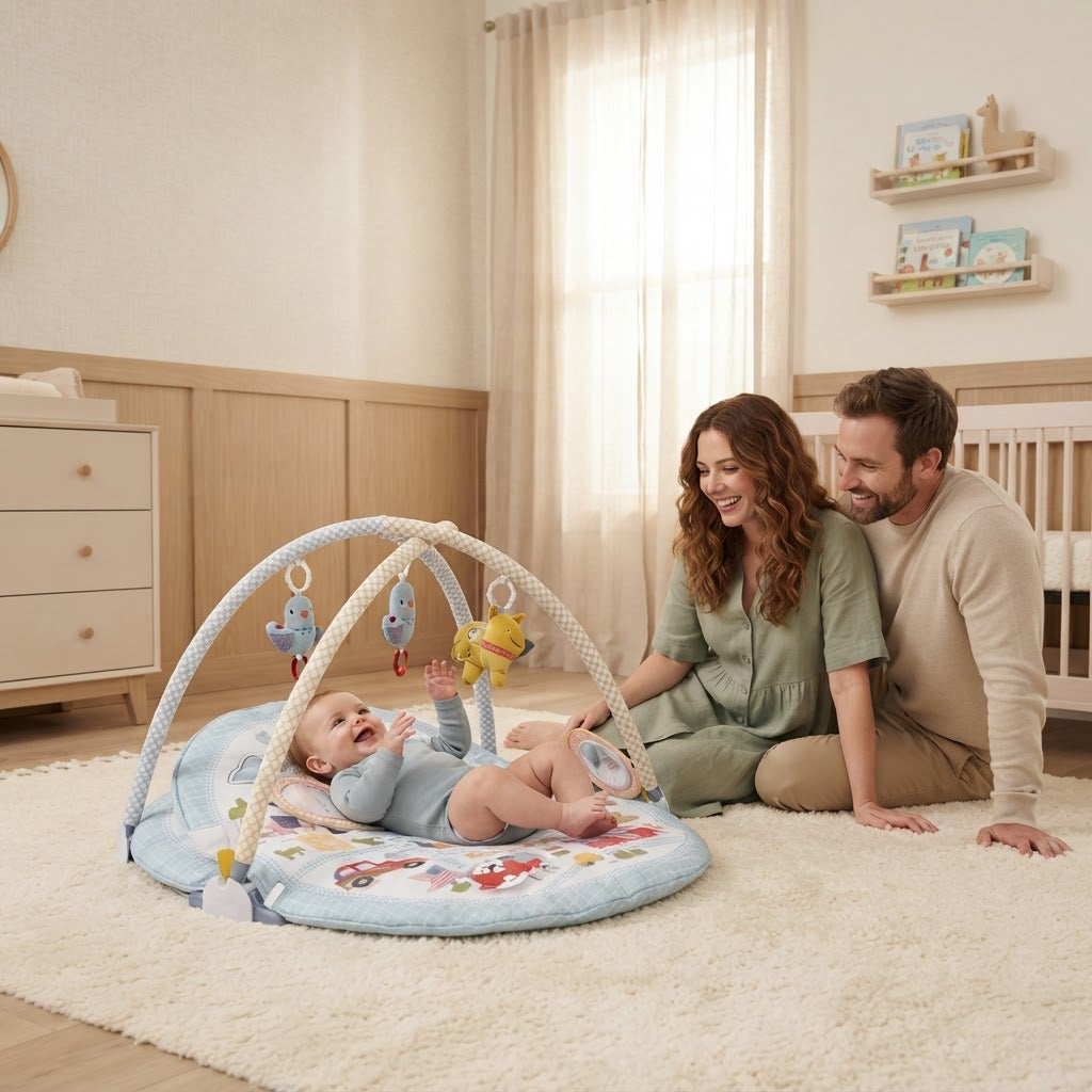 Yookidoo Urban Gymotion Lay to Sit-Up Playmat
