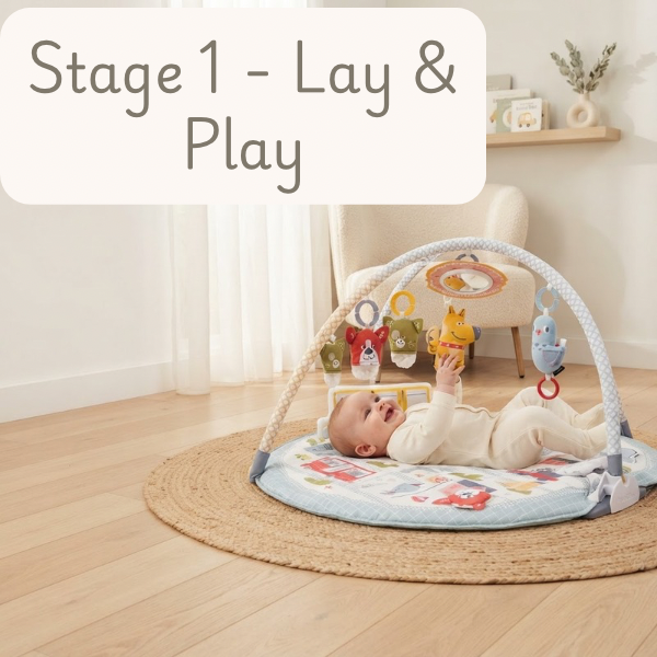 Yookidoo Urban Gymotion Lay to Sit-Up Playmat