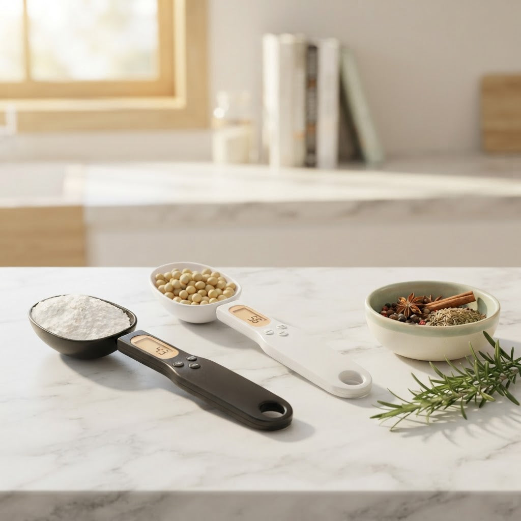 Mini Digital Spoon Scale - LCD Electronic Measuring Spoon