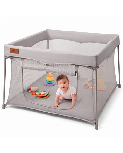 JOY Collapsible Playpen - Grey