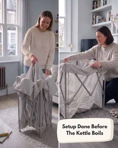 JOY Collapsible Playpen - Grey