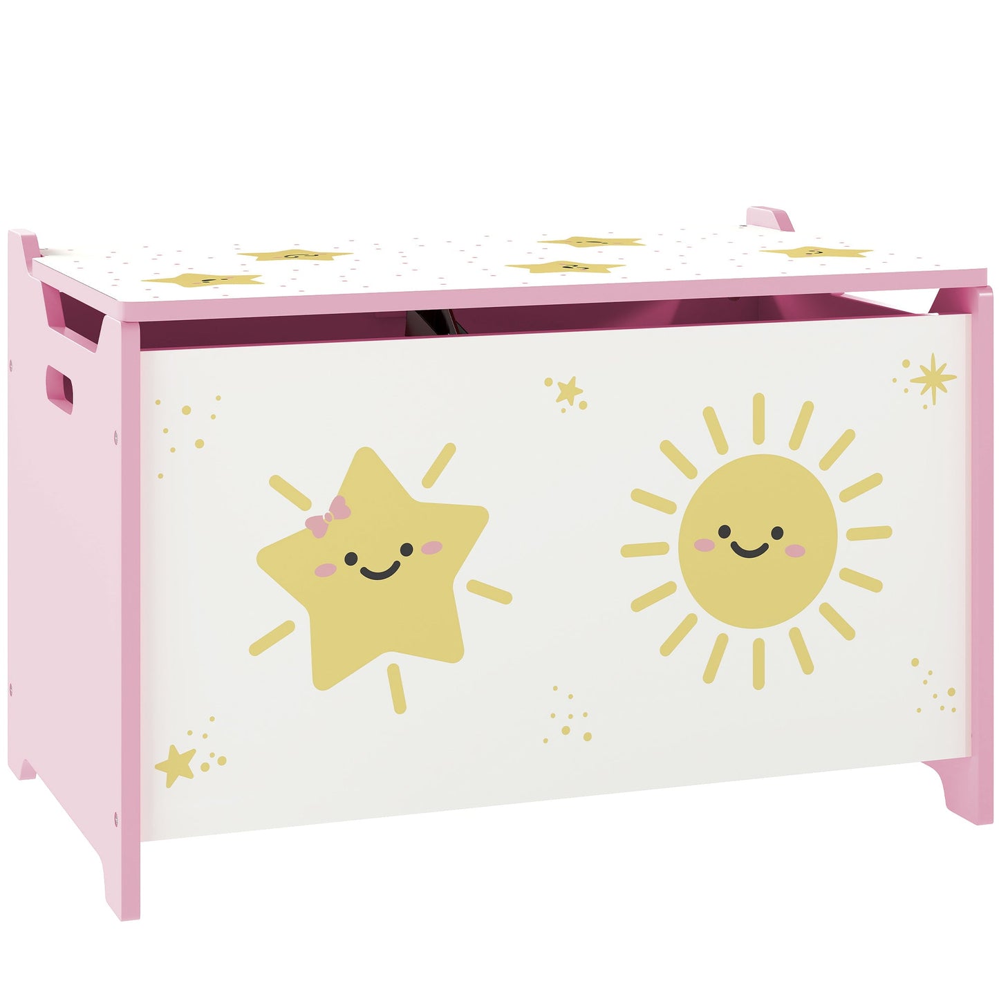 AIYAPLAY Pink Toy Box