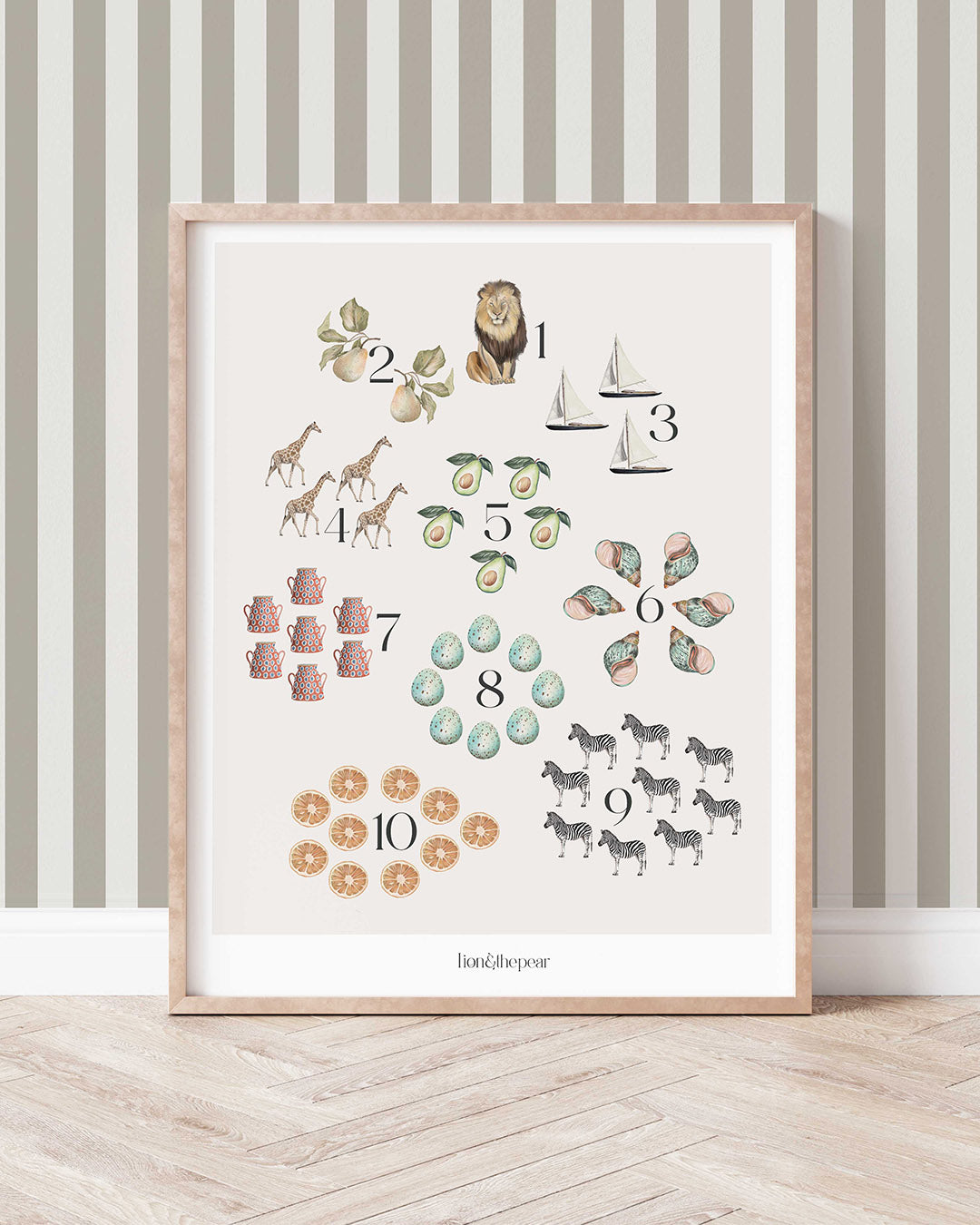 Count With Me Art Print