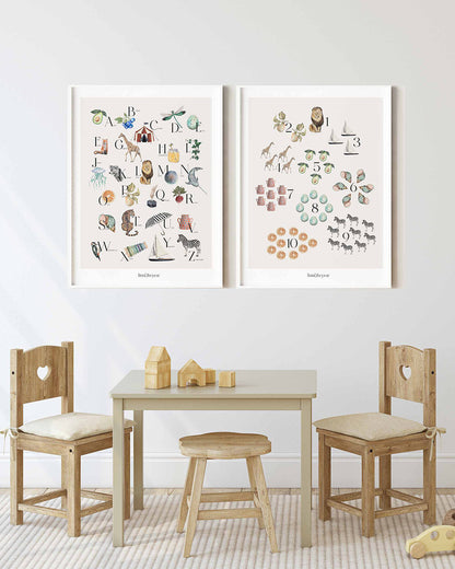Count With Me Art Print
