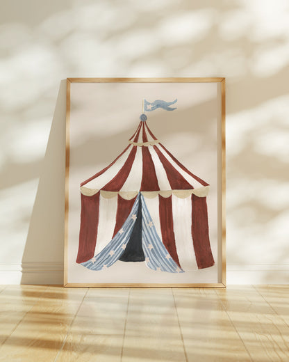 Big Top Tent Art Print