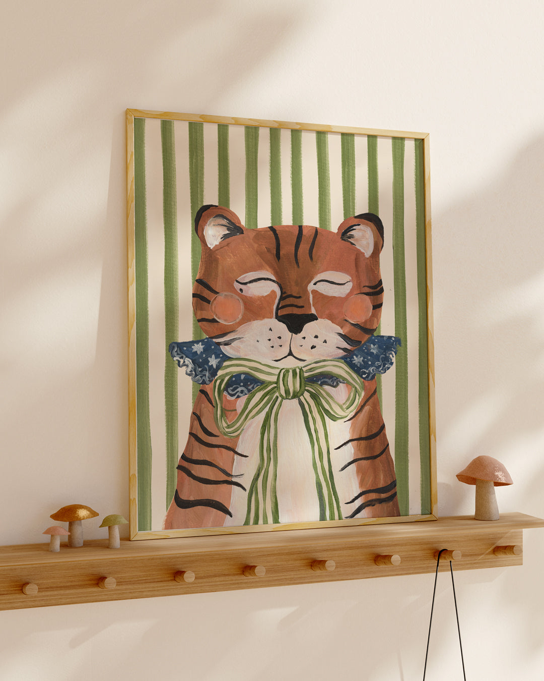 Big Top Tiger Art Print