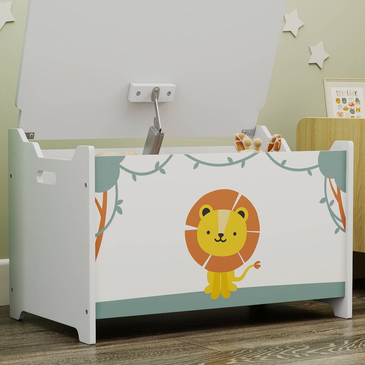 AIYAPLAY Lion Toy Box