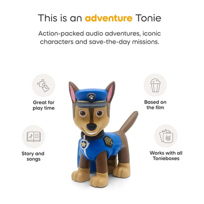 Tonies Toniebox 2 Play Set Including Paw Patrol Chase Tonie, Tonieplay Game & Tonieplay Controller - Sky Blue