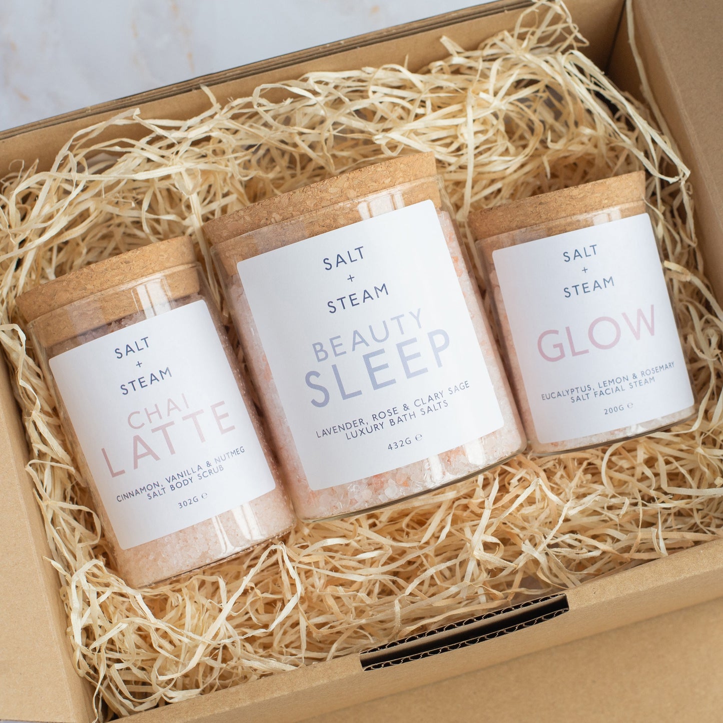 ‘GET SALTY’ bath gift set