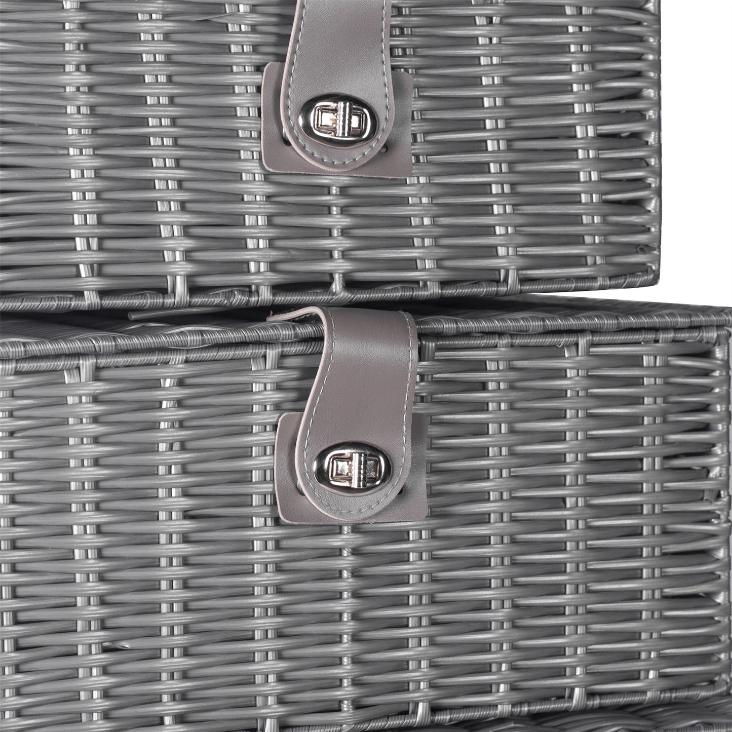 Grey Woven Storage Baskets |M&W