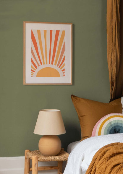 Colorful Sun Poster