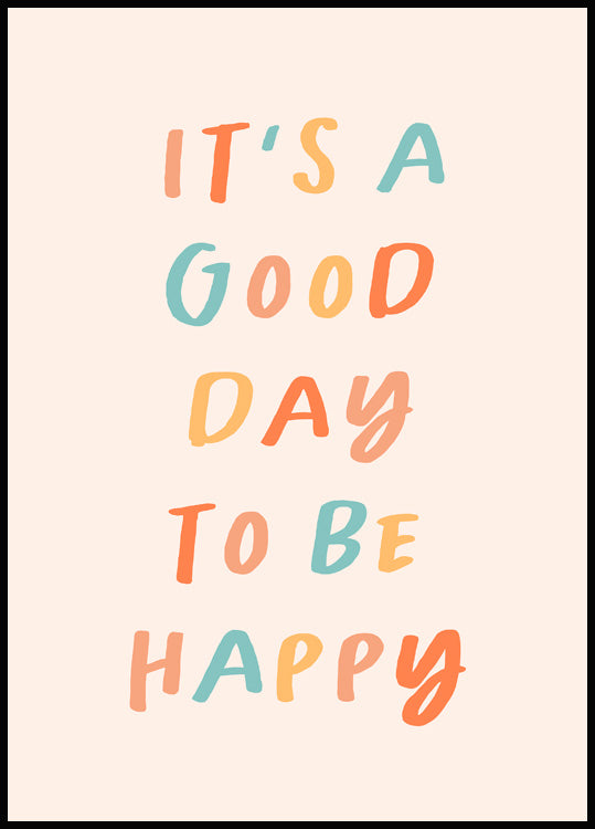 Be Happy Poster