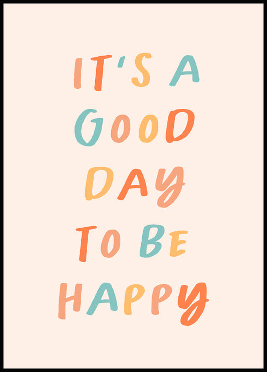 Be Happy Poster