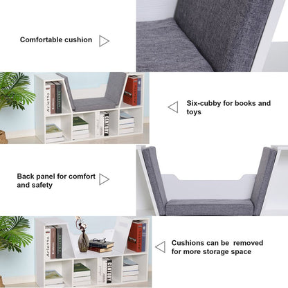 Storage Bench and Bookshelf