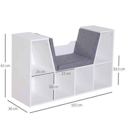 Storage Bench and Bookshelf